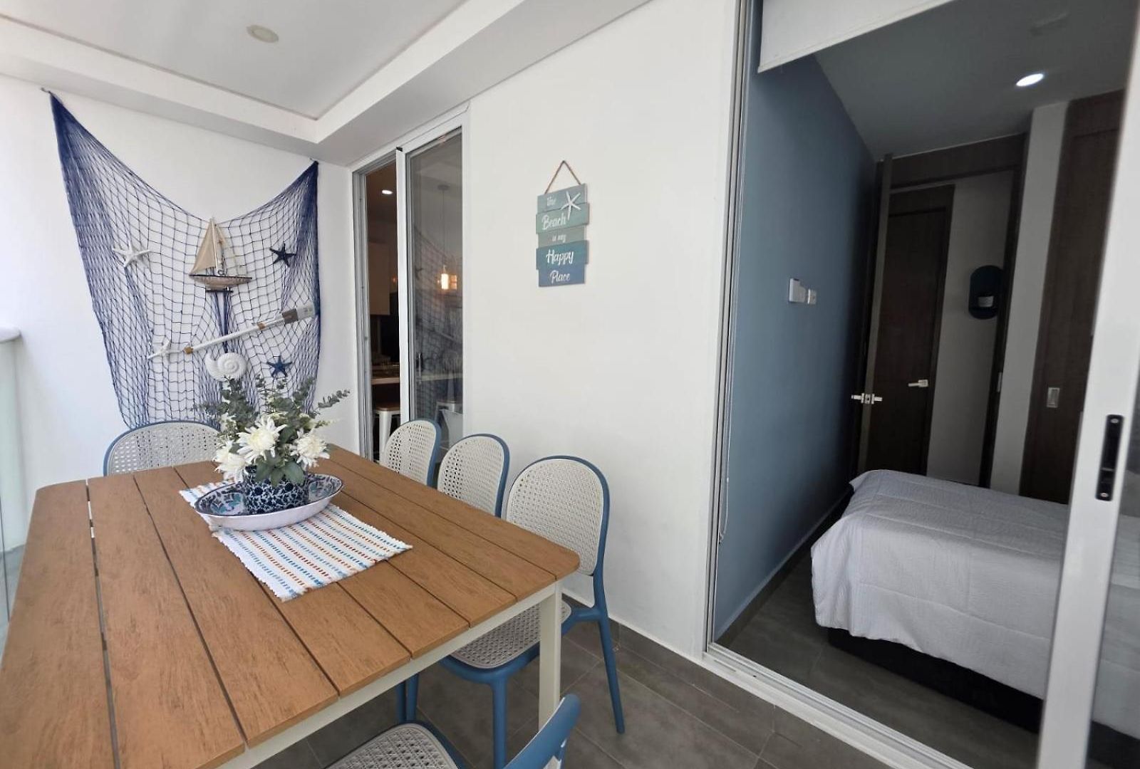 Apartment Centro De Convenciones De Americas Con Salida A Playa 2br Wifi Cartagena
