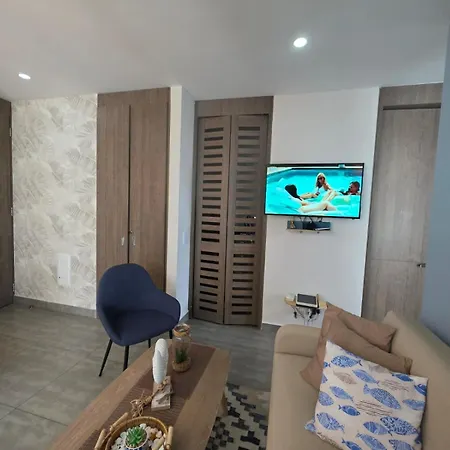 Apartment Centro De Convenciones De Americas Con Salida A Playa 2br Wifi