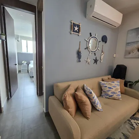 Centro De Convenciones De Americas Con Salida A Playa 2br Wifi * Cartagena