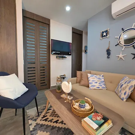 Apartment Centro De Convenciones De Americas Con Salida A Playa 2br Wifi Cartagena