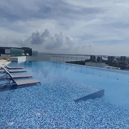 Centro De Convenciones De Americas Con Salida A Playa 2br Wifi Cartagena